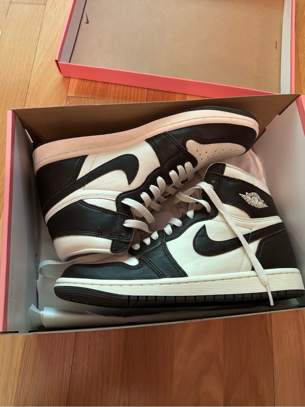 Jordan High-Top Brown and Cream NEW with box
